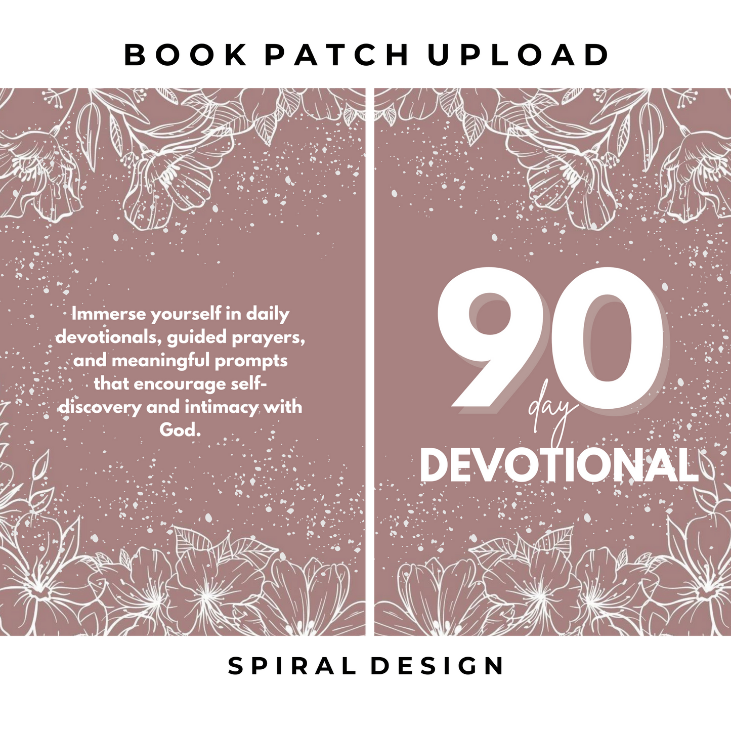 90 Day Devotional Journal (KDP compatible + free course)