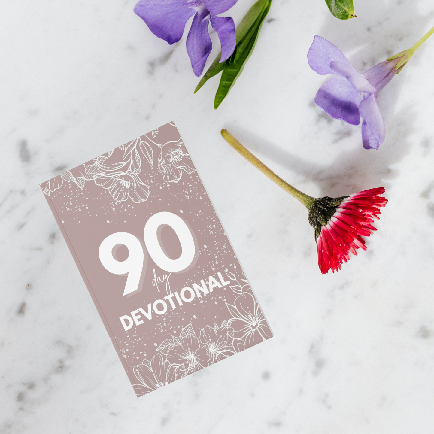 90 Day Devotional Journal (KDP compatible + free course)