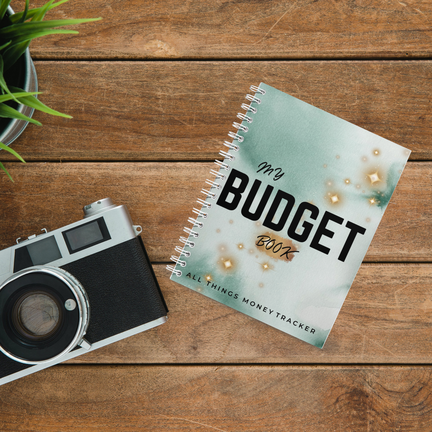 My Budget Book Planner (KDP compatible + free course)