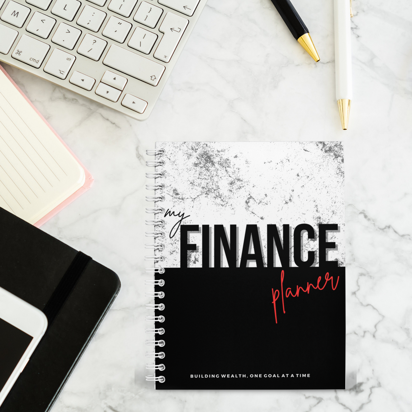 My Finance Planner (KDP compatible + free course)