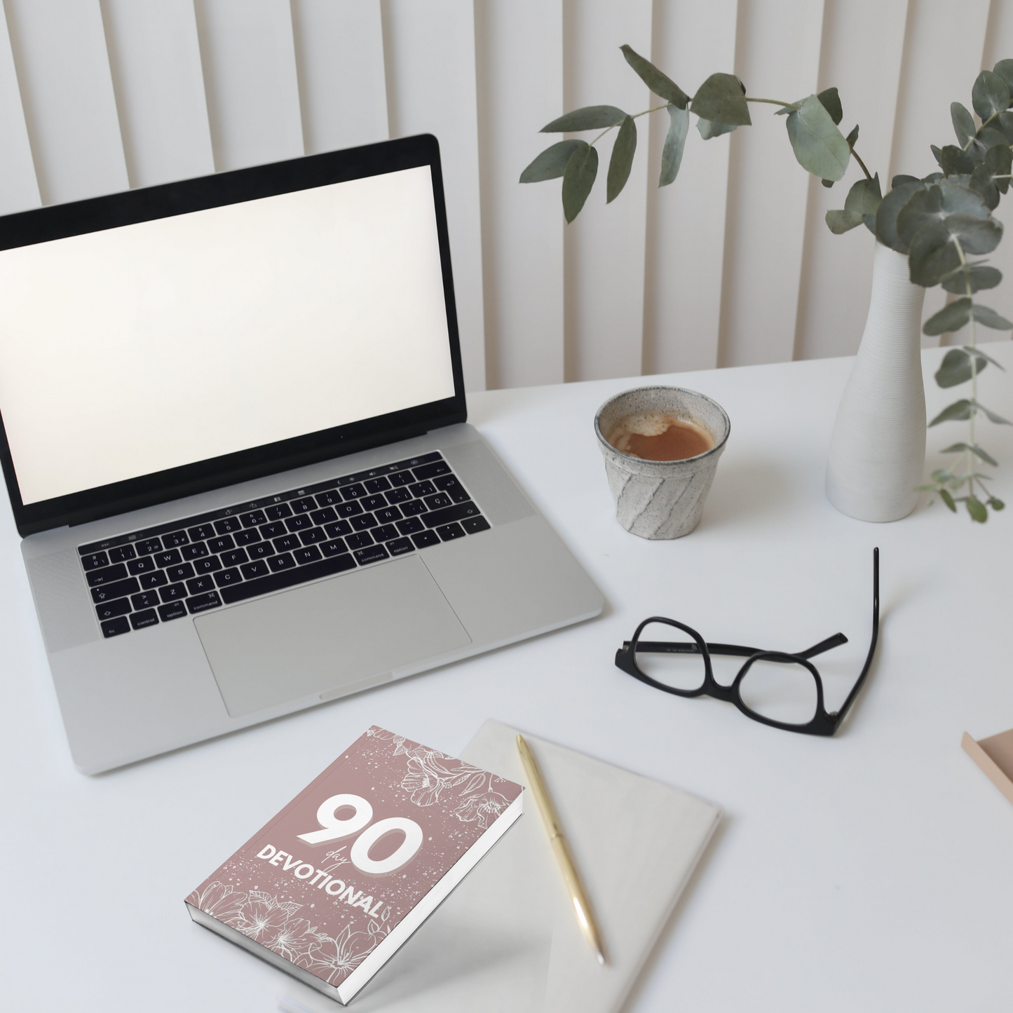 90 Day Devotional Journal (KDP compatible + free course)