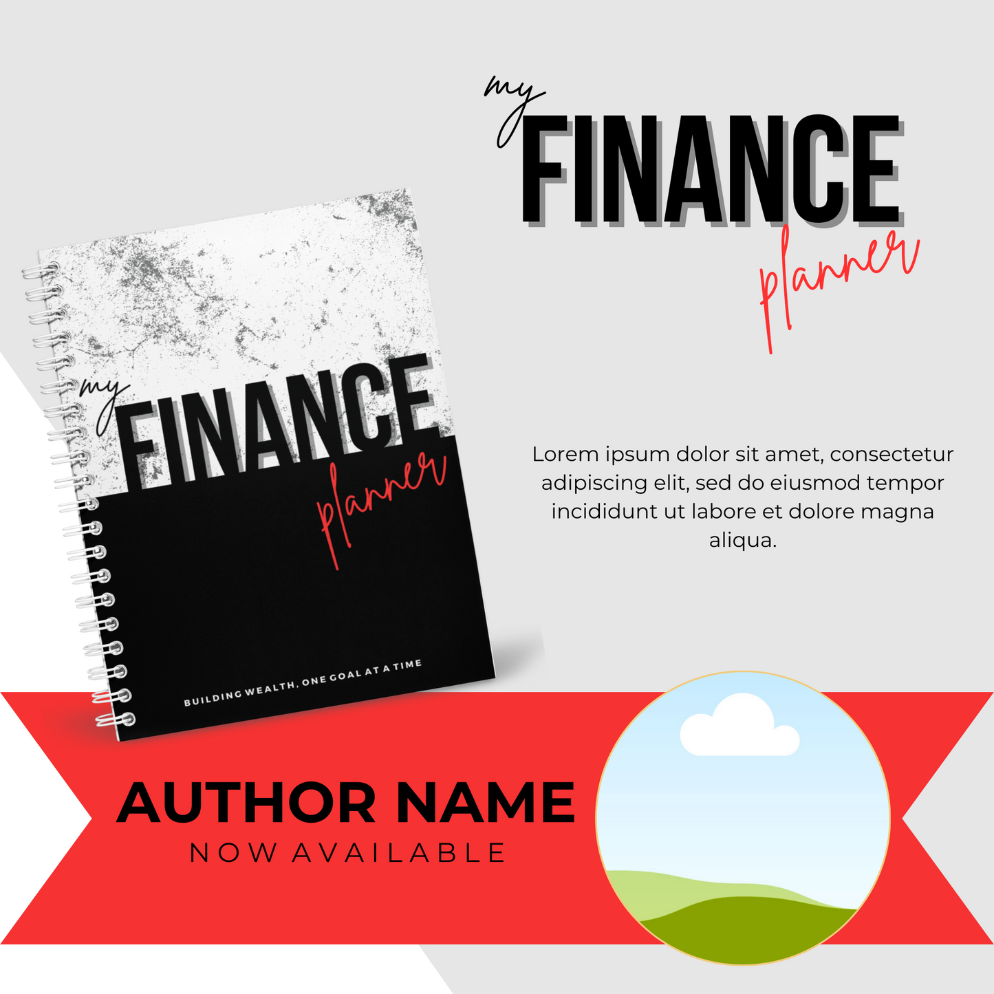 My Finance Planner (KDP compatible + free course)