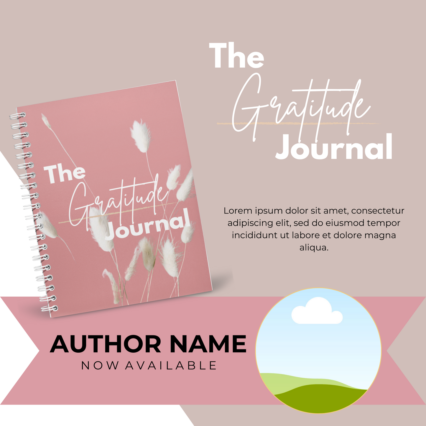 The Gratitude Journal (KDP compatible + free course)