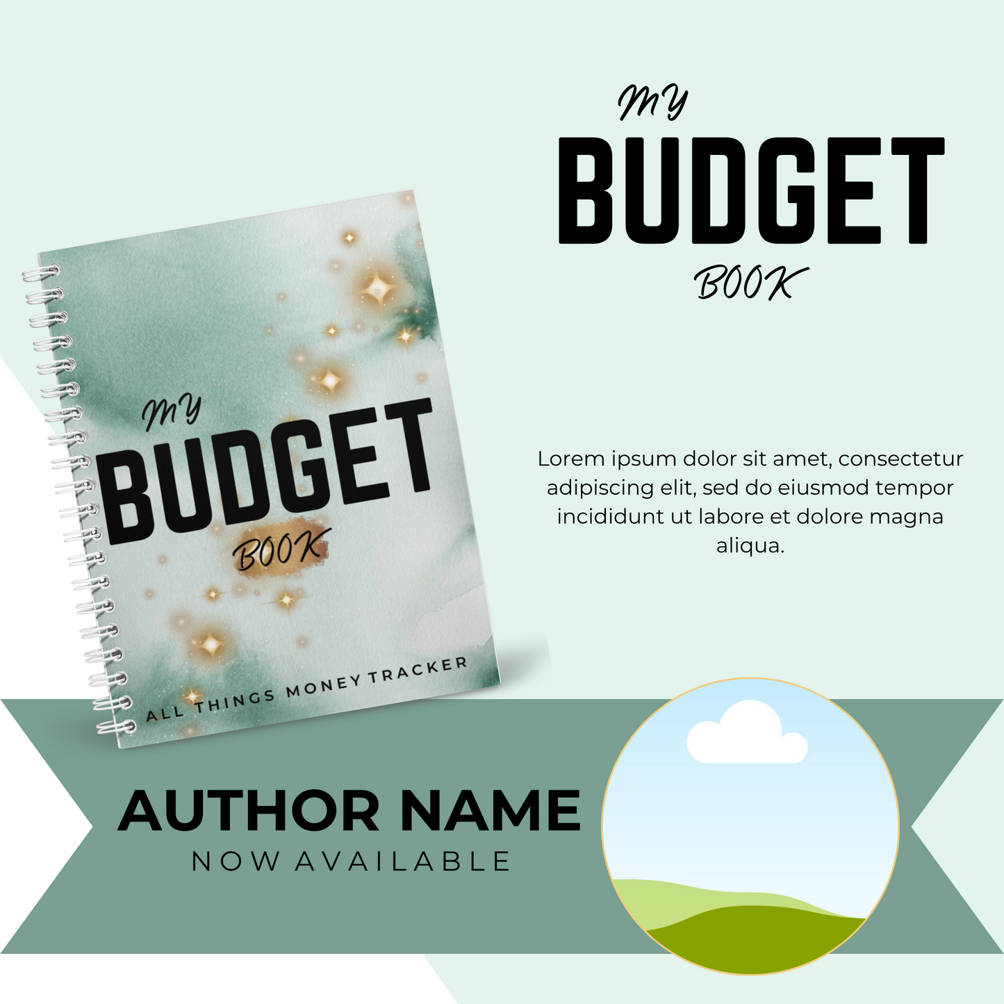 My Budget Book Planner (KDP compatible + free course)