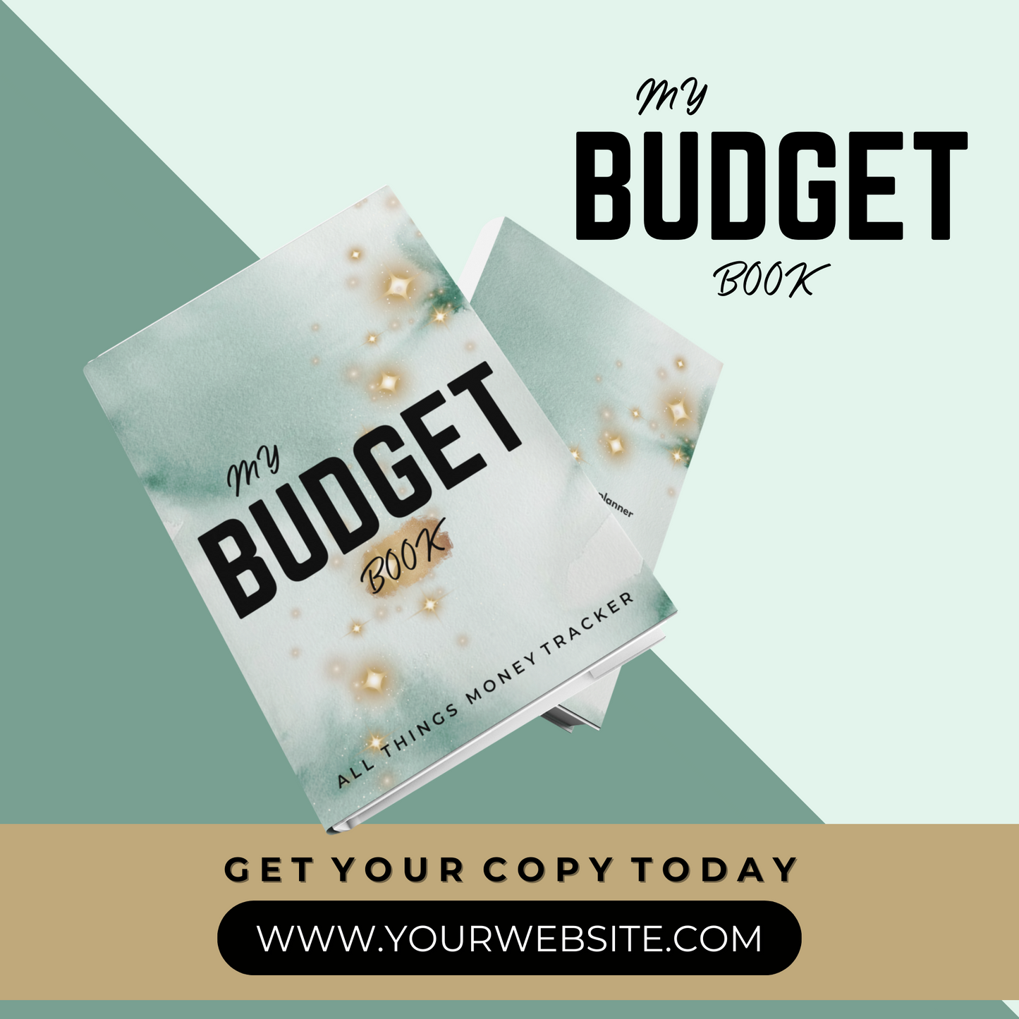 My Budget Book Planner (KDP compatible + free course)