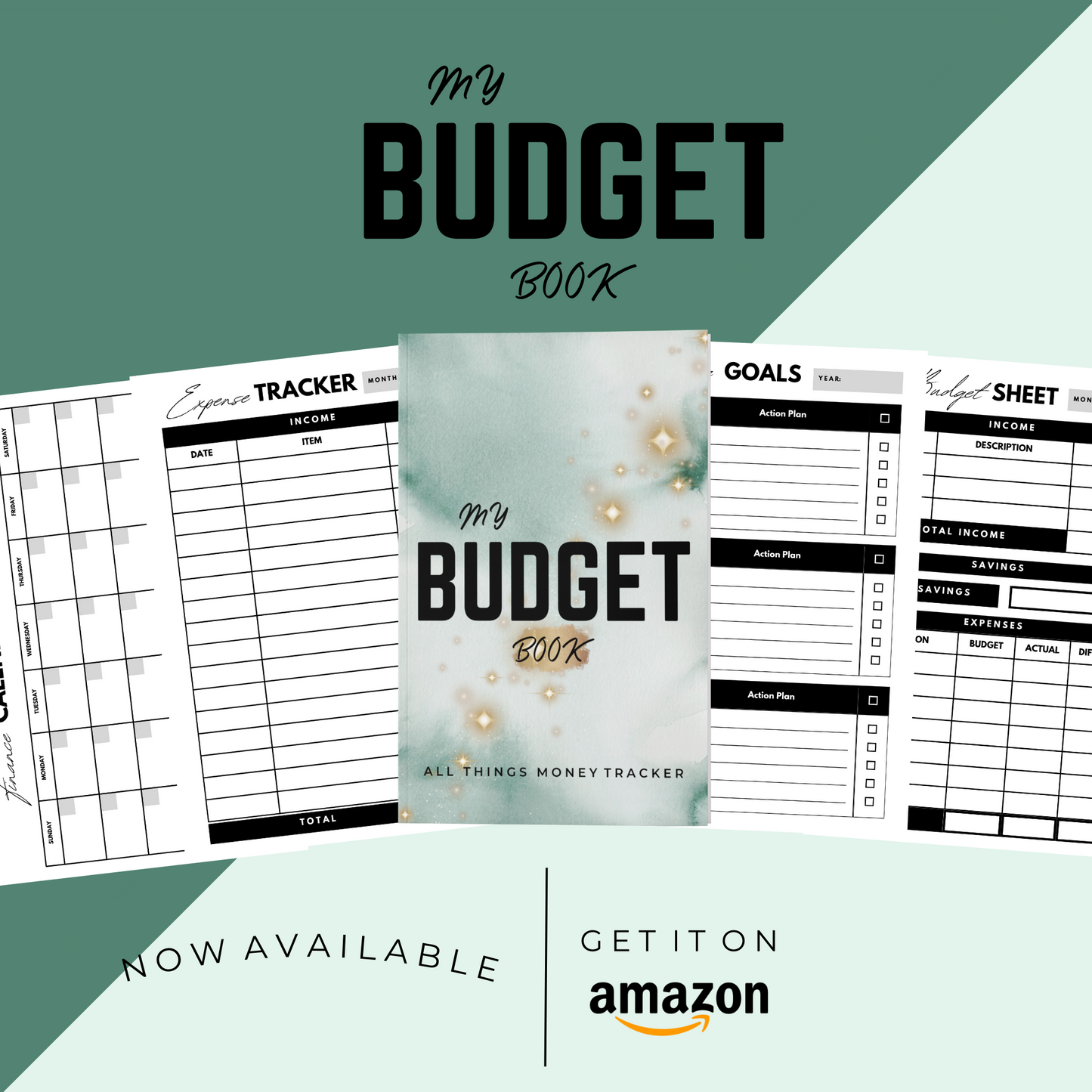 My Budget Book Planner (KDP compatible + free course)