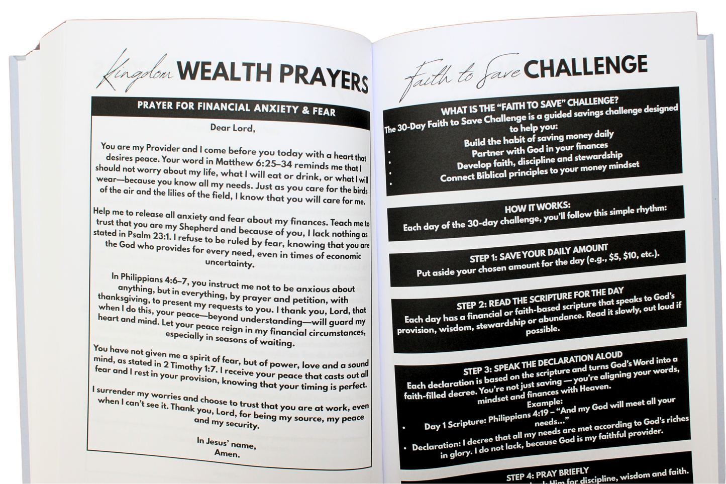 Kingdom Wealth Planner: Steward Money Well, Save Boldly and Walk in Overflow