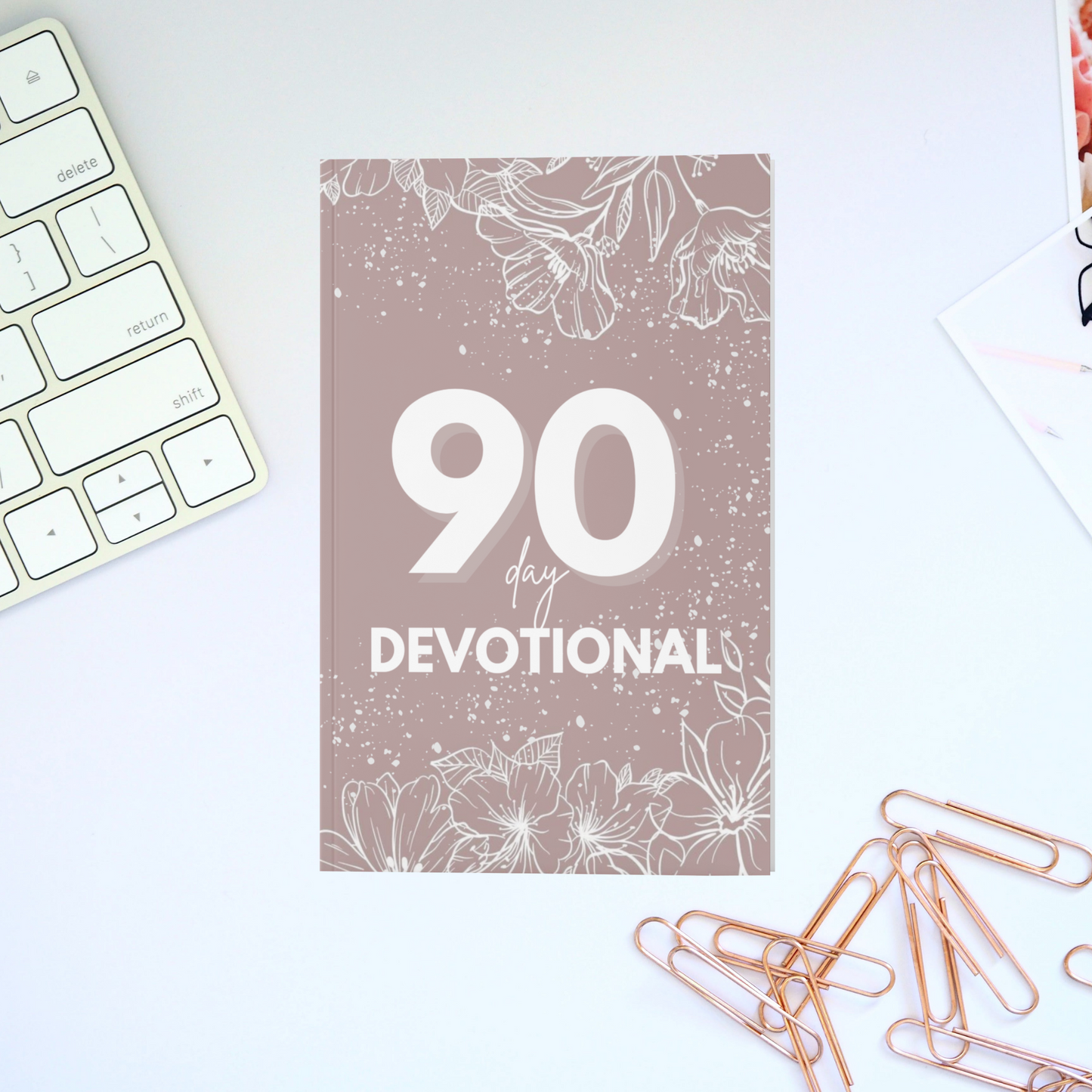 90 Day Devotional Journal (KDP compatible + free course)