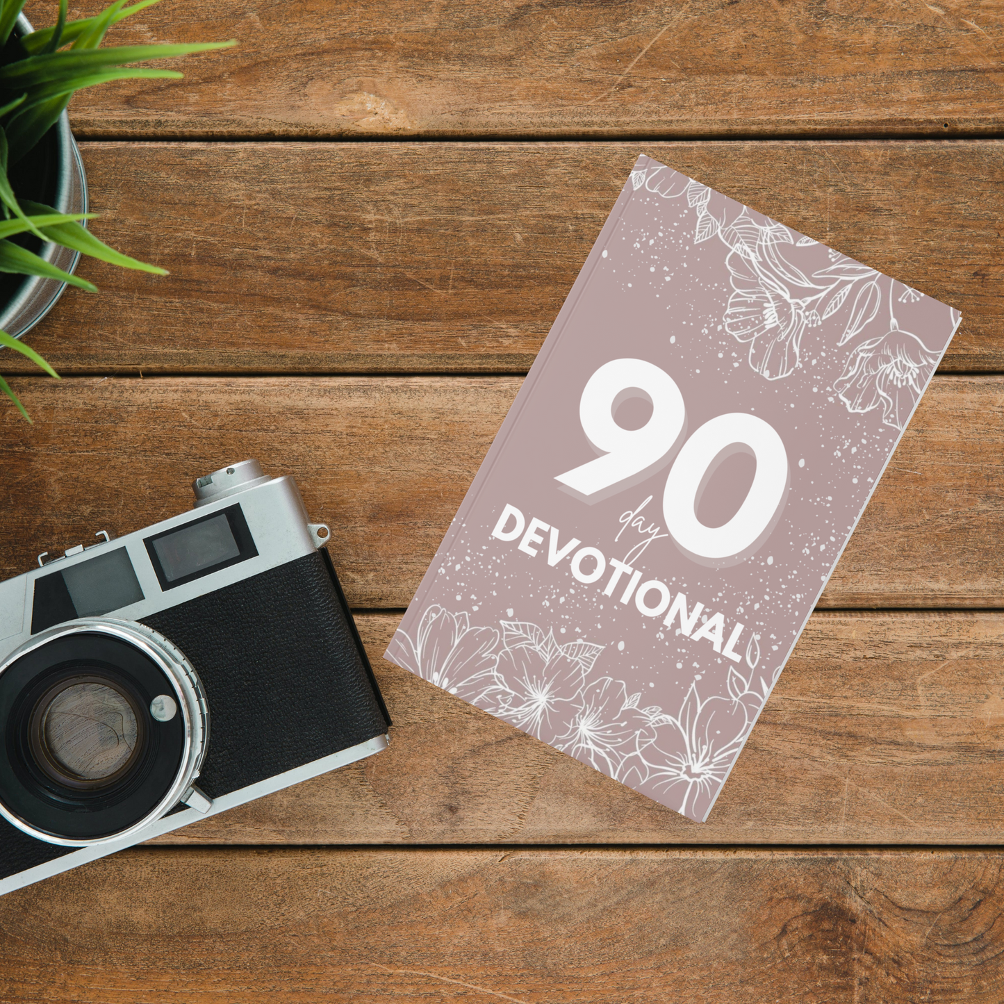 90 Day Devotional Journal (KDP compatible + free course)