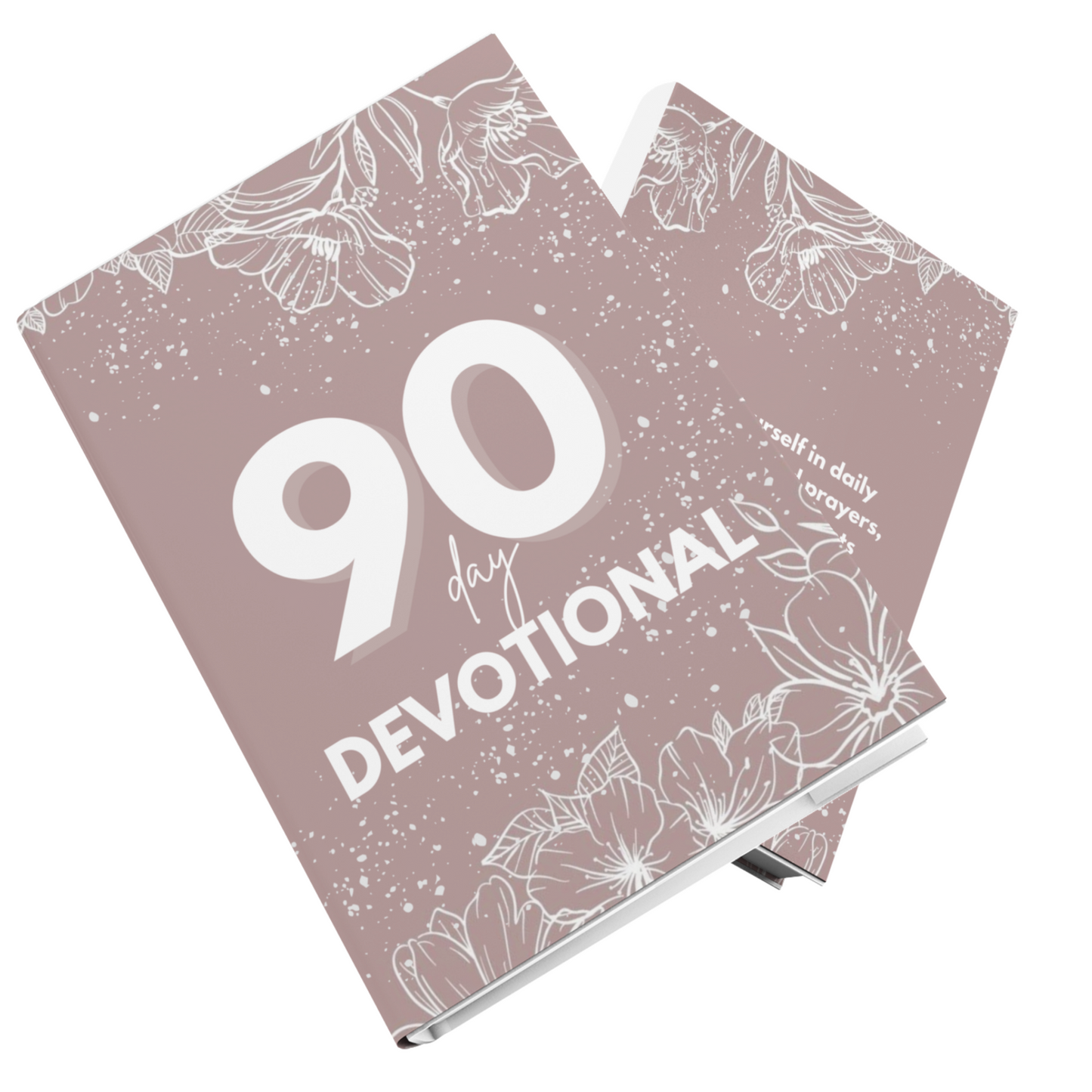 90 Day Devotional Journal (KDP compatible + free course)