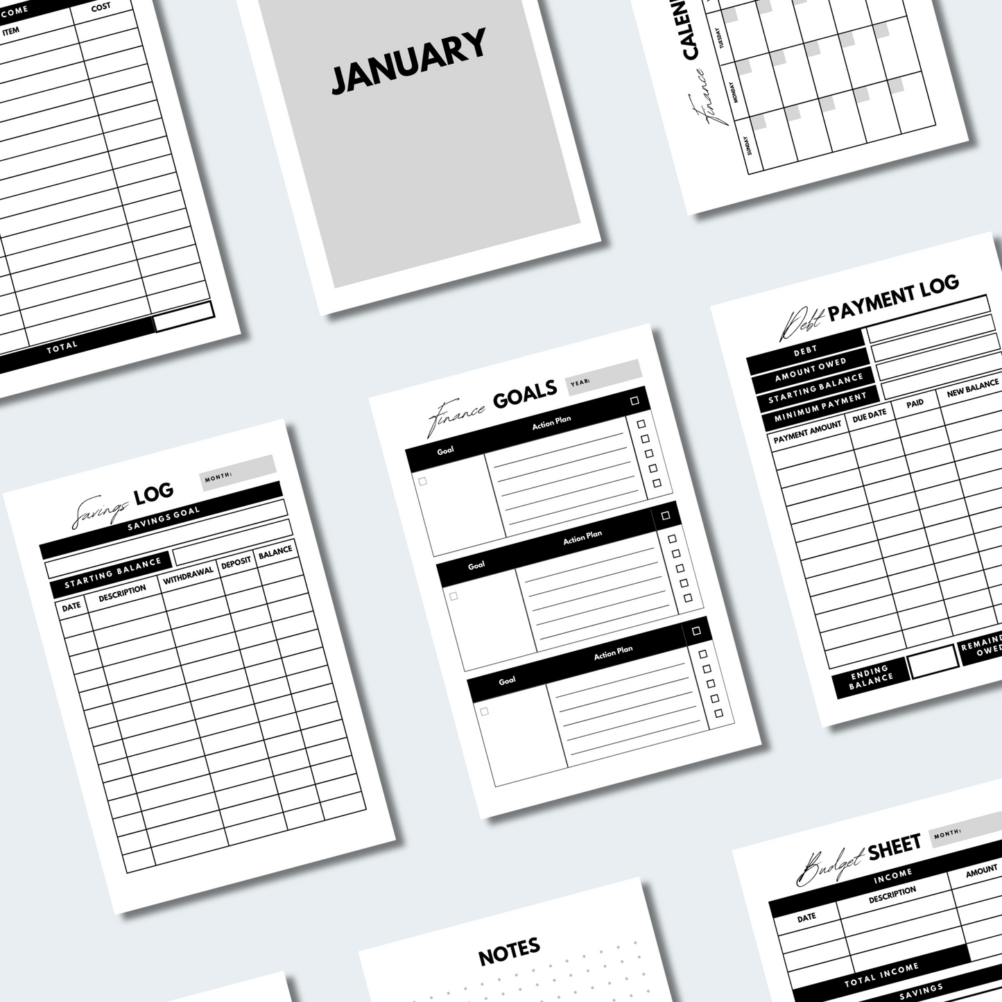 My Budget Book Planner (KDP compatible + free course)