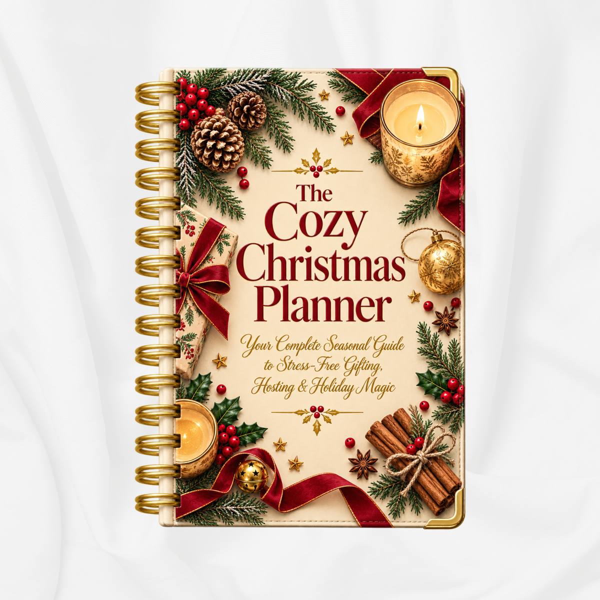 The Cozy Christmas Planner (Ready-to-Sell Template) A Complete Christmas Planning System for Gifts, Hosting & Holiday Magic