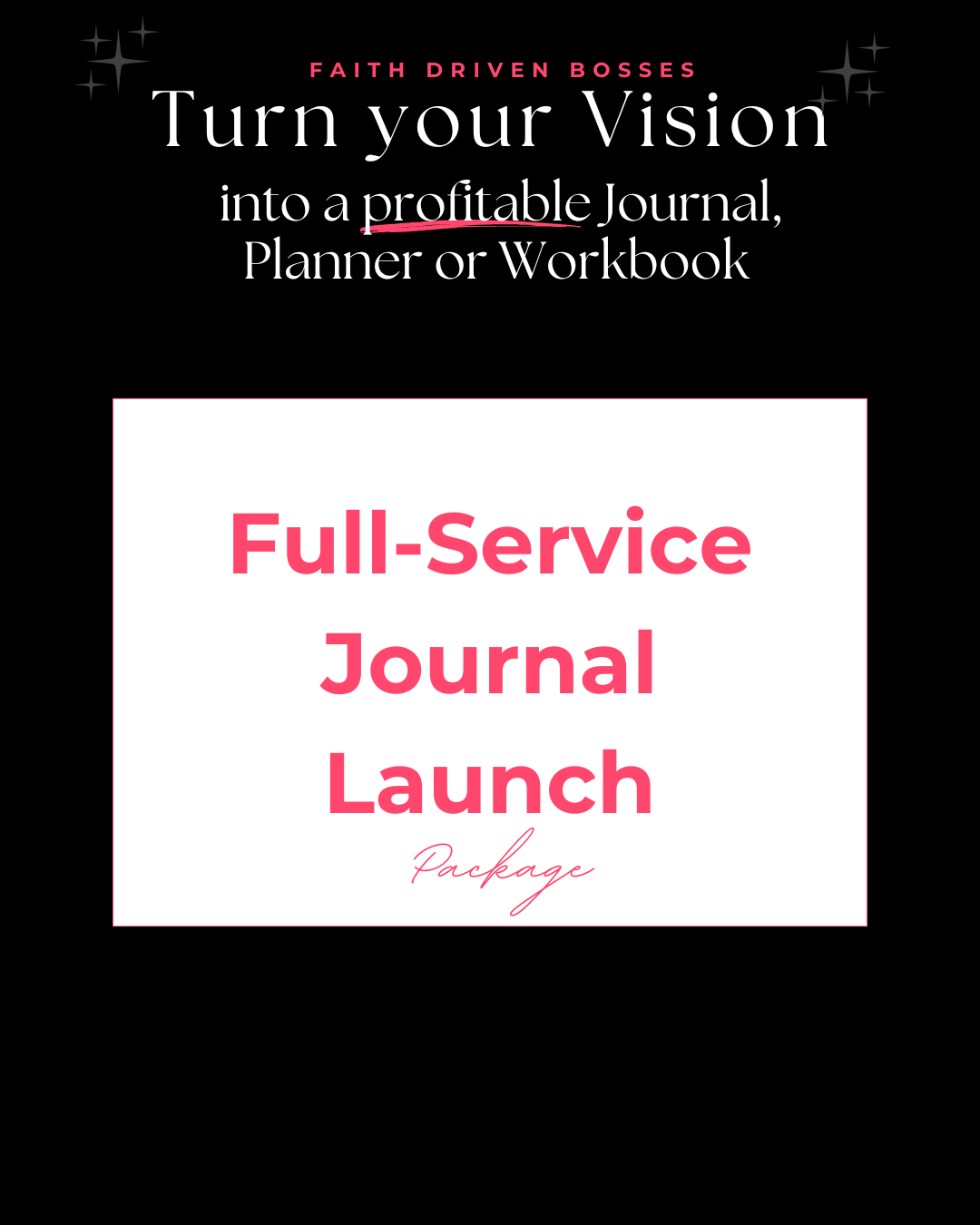 Full-Service Journal Launch