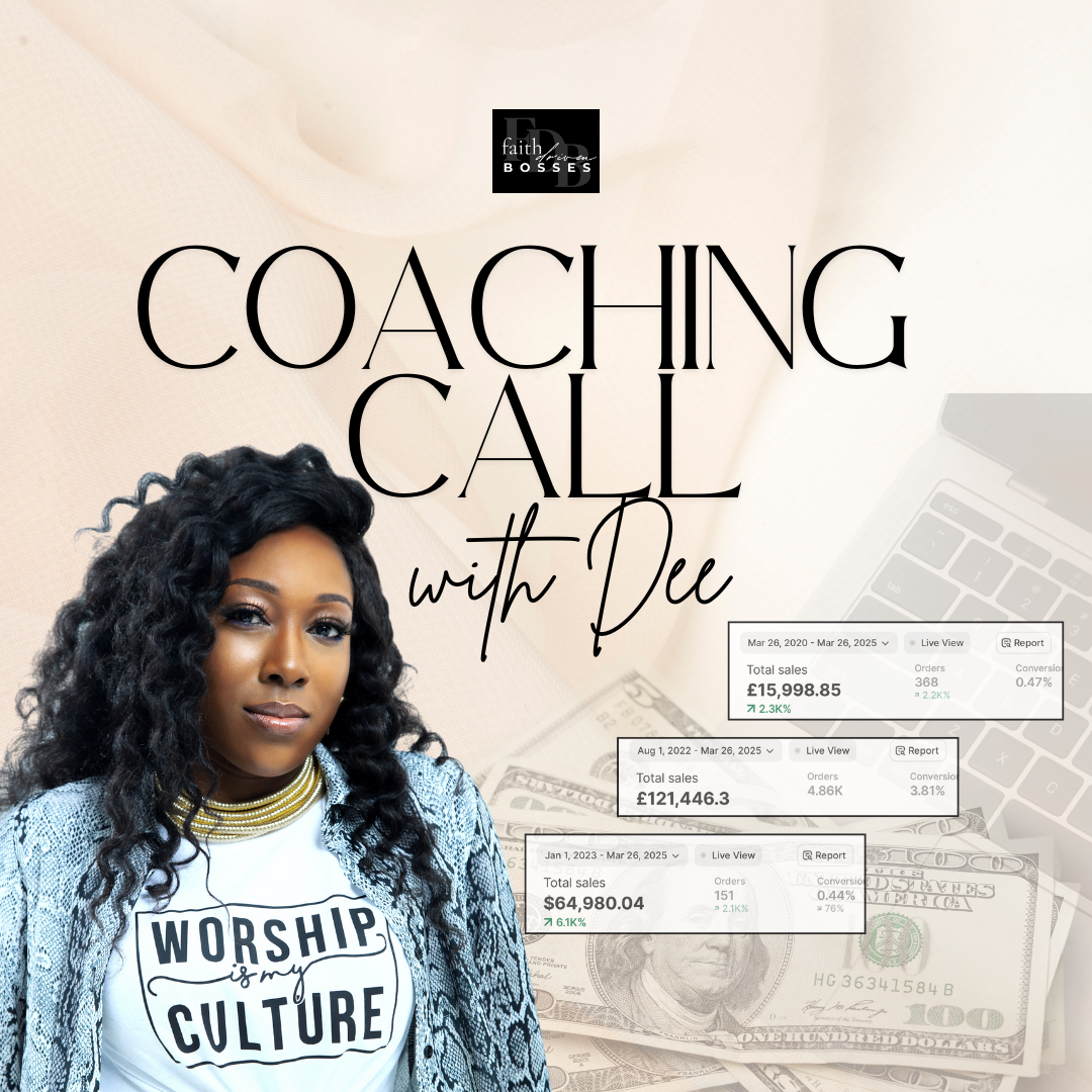 1:1 Coaching Call with Dee