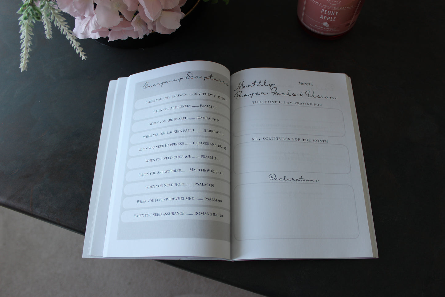 Anchored in Christ Prayer Journal for Women of Faith