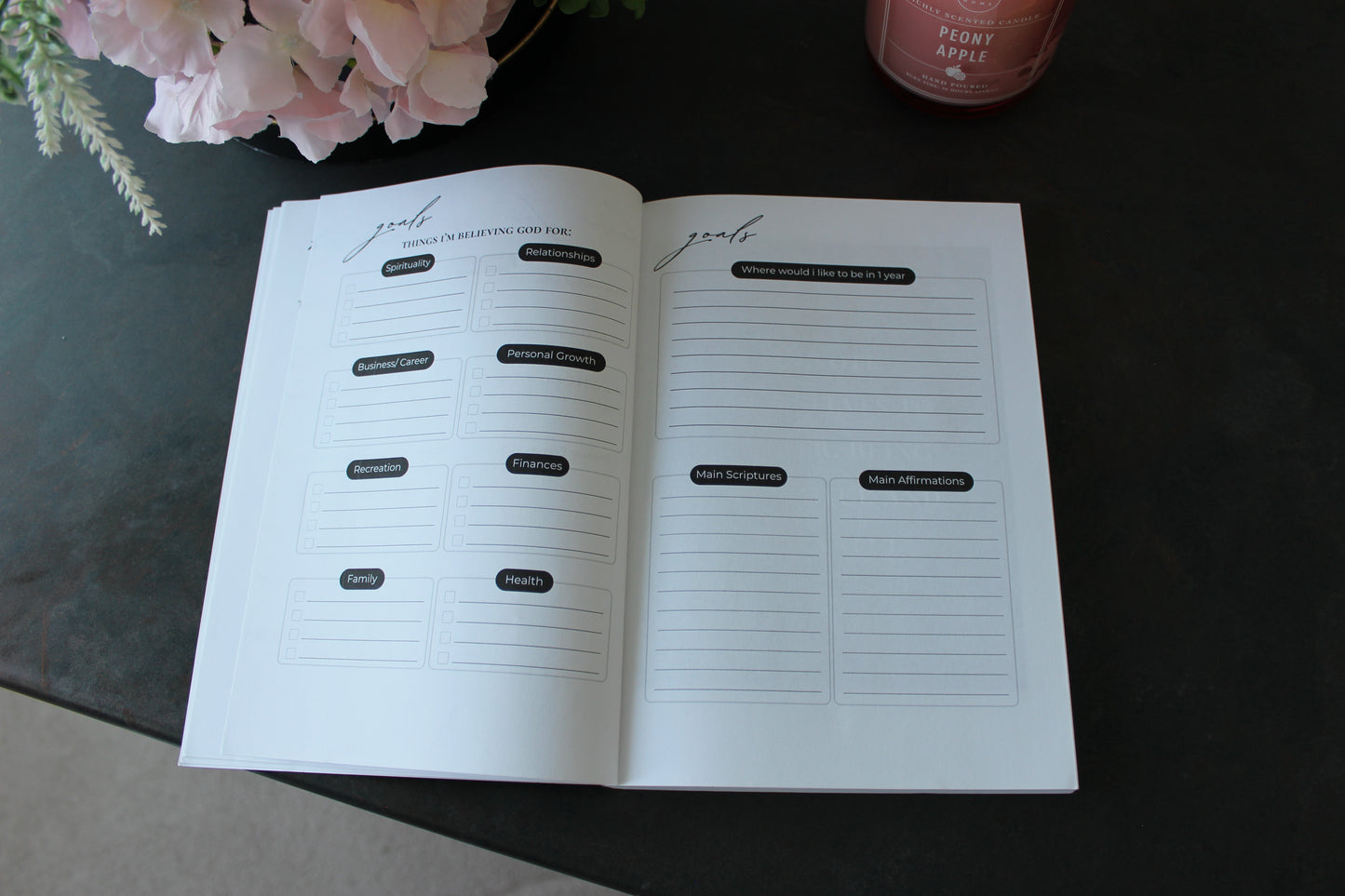 The Prayer Journal + Planner: Undated 90-Day Planner For The Purpose Driven Believer