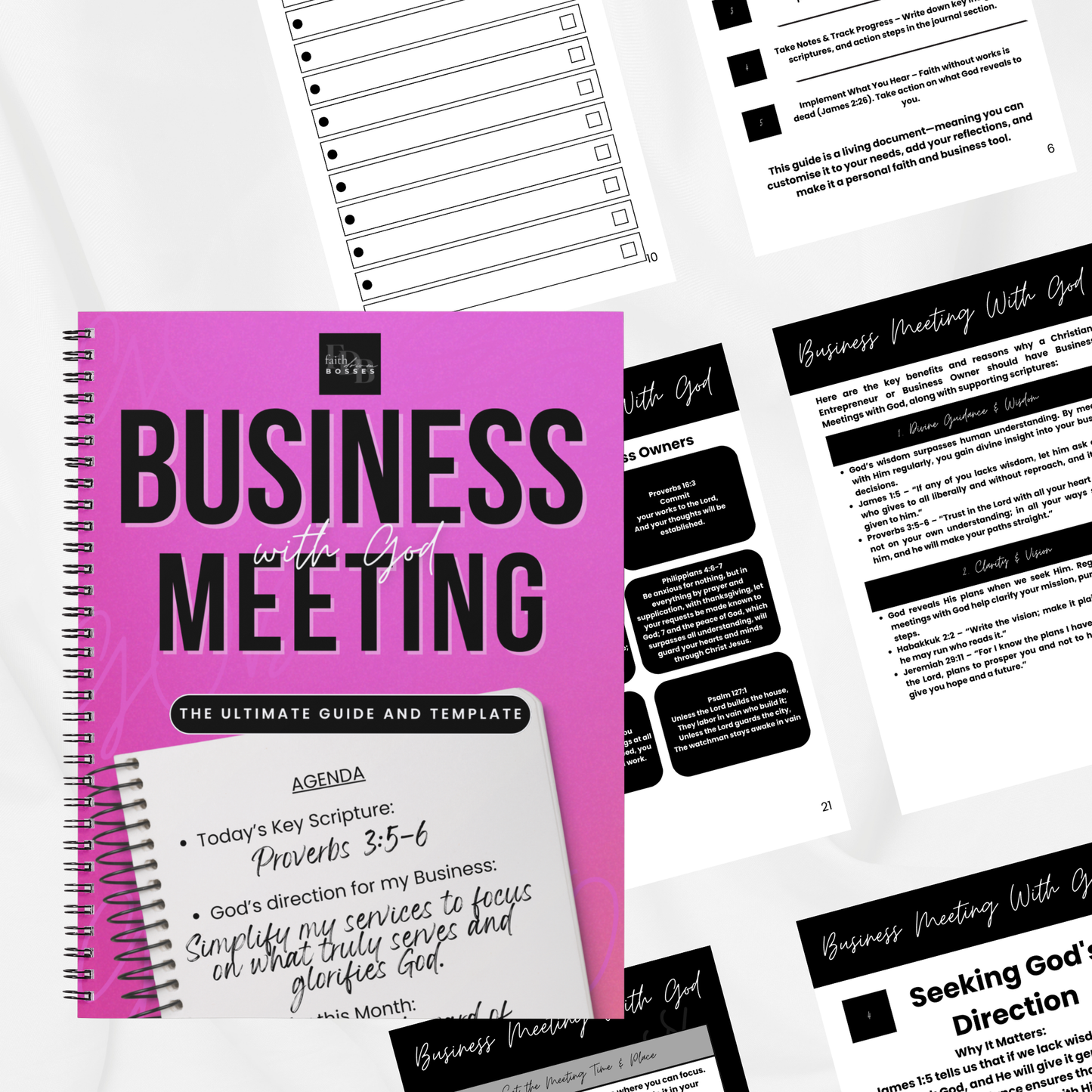 Business Meeting With God - The Ultimate Guide and Template