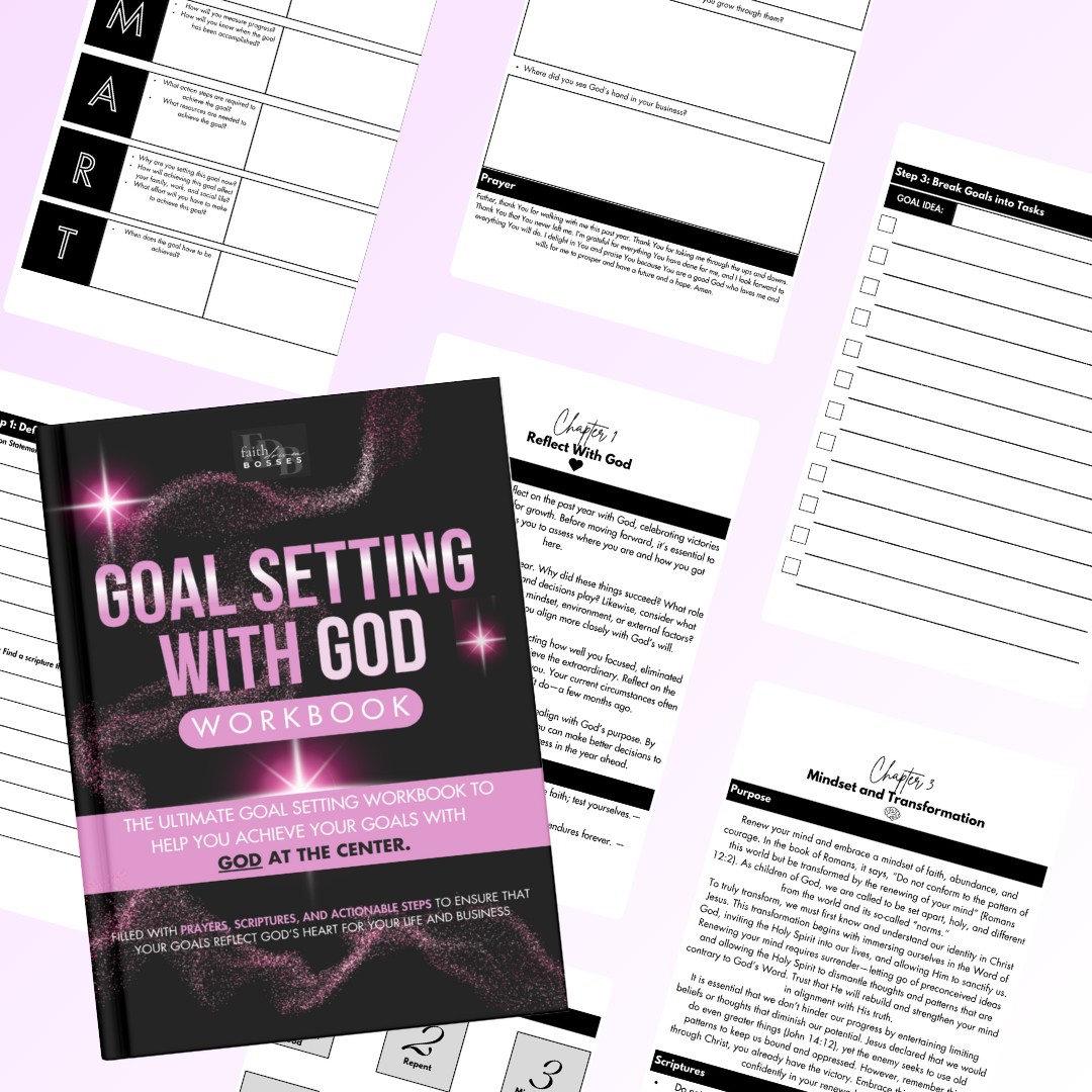 Goal Setting With God Workbook
