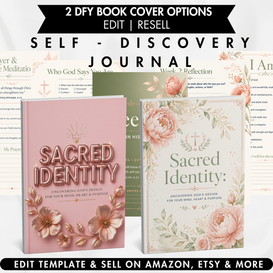 Sacred Identity: Uncovering God’s Design for Your Mind, Heart & Purpose Self-Discovery Journal