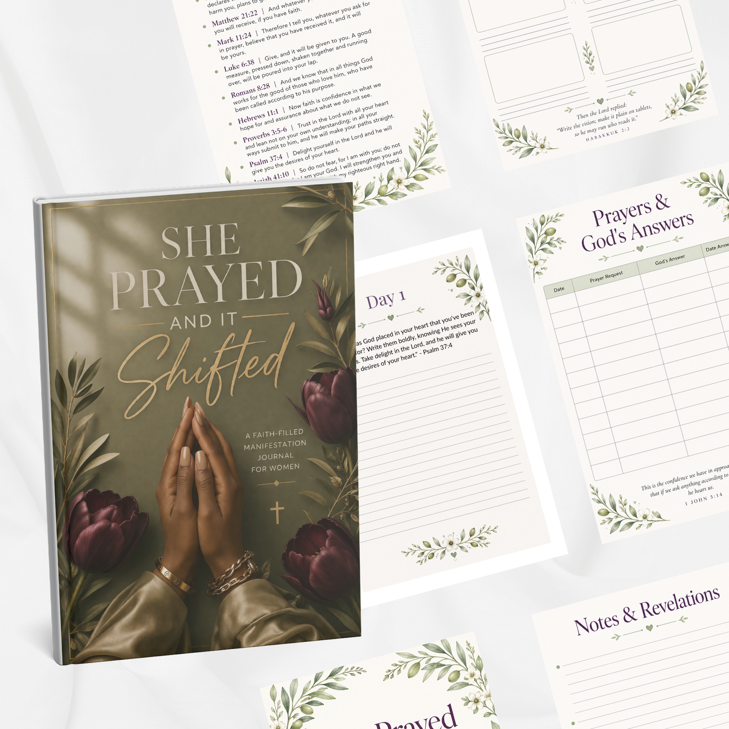 She Prayed and It Shifted: A Faith-Filled Manifestation Journal for Women