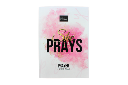 She Prays: A Guided Prayer Journal for Women of Faith