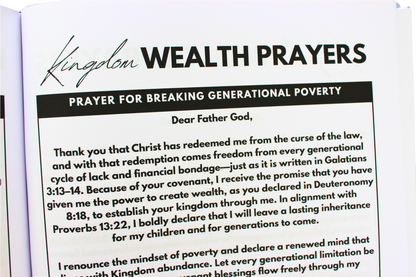 Kingdom Wealth Planner: Steward Money Well, Save Boldly and Walk in Overflow