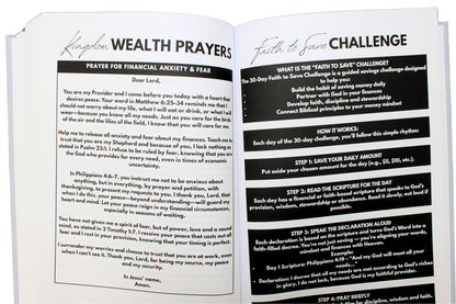 Kingdom Wealth Planner: Steward Money Well, Save Boldly and Walk in Overflow
