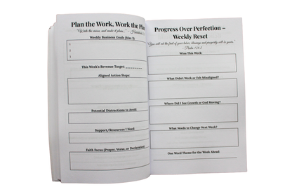 Purpose-to-Profit Action Planner (90-day business execution planner)