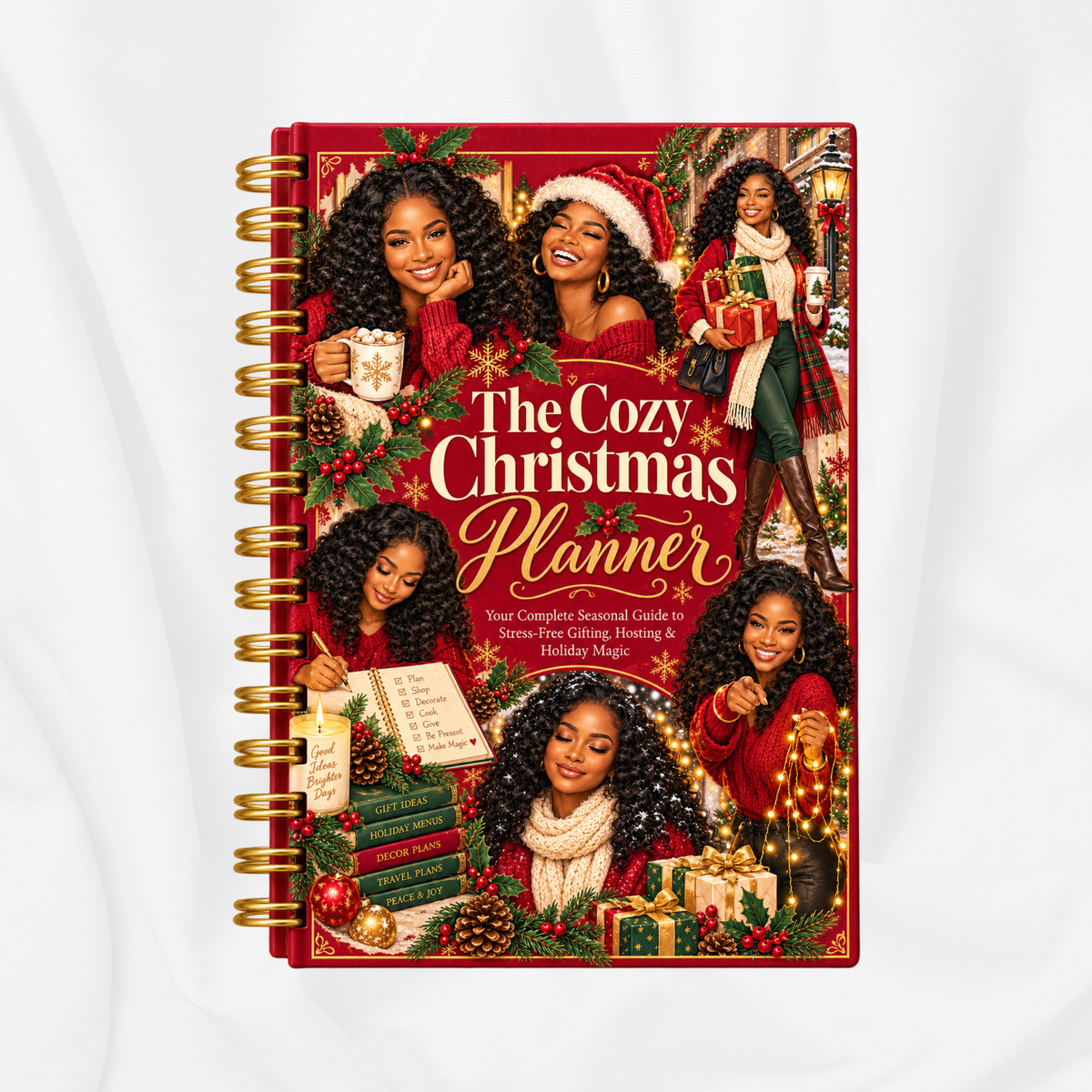 The Cozy Christmas Planner (Ready-to-Sell Template) A Complete Christmas Planning System for Gifts, Hosting & Holiday Magic