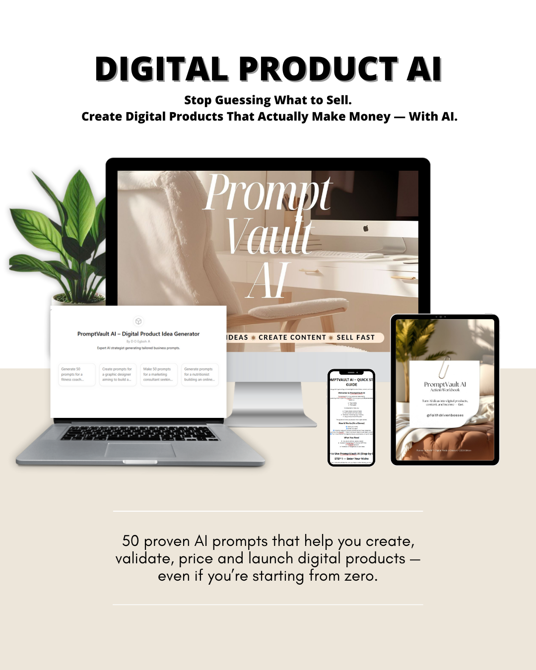 PROMPT VAULT AI – DIGITAL PRODUCT GENERATOR