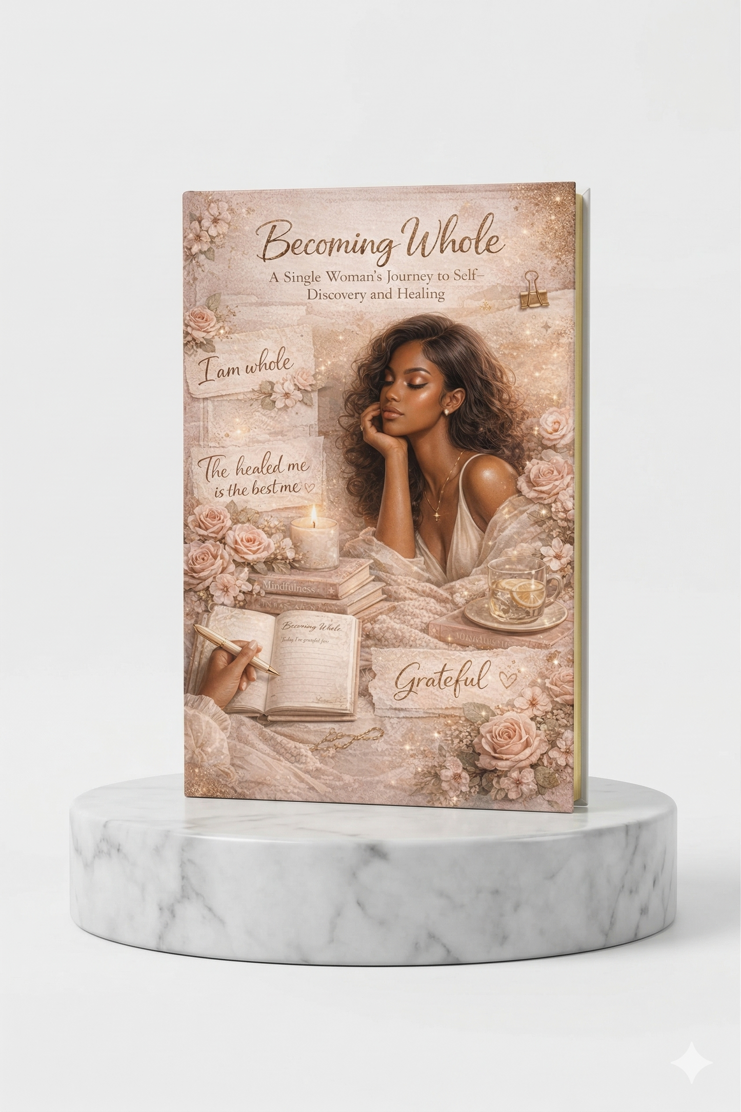 Becoming Whole: A Single Woman’s Journey to Self-Discovery and Healing (KDP compatible + free course)