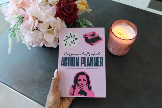 Purpose-to-Profit Action Planner (90-day business execution planner)