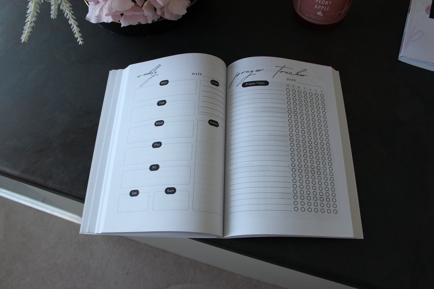 The Prayer Journal + Planner: Undated 90-Day Planner For The Purpose Driven Believer