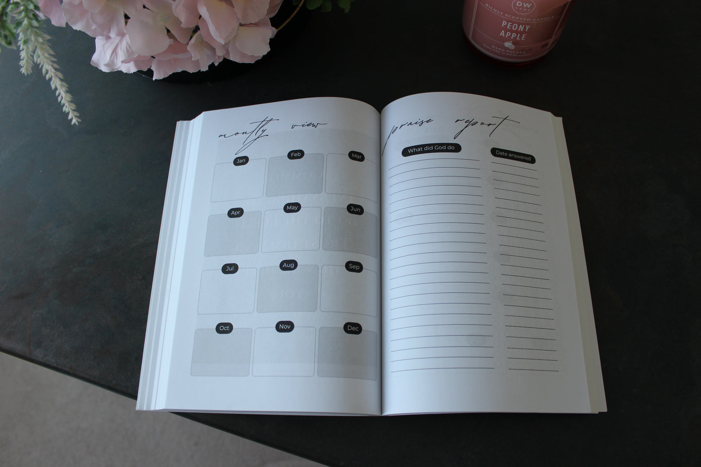 The Prayer Journal + Planner: Undated 90-Day Planner For The Purpose Driven Believer