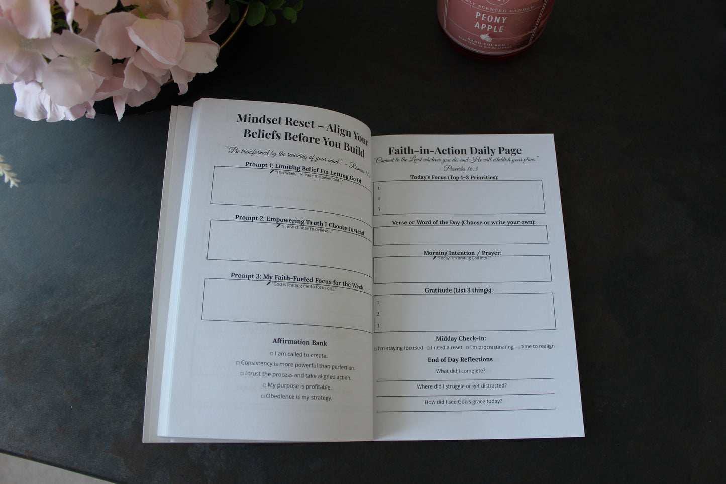 Purpose-to-Profit Action Planner (90-day business execution planner)