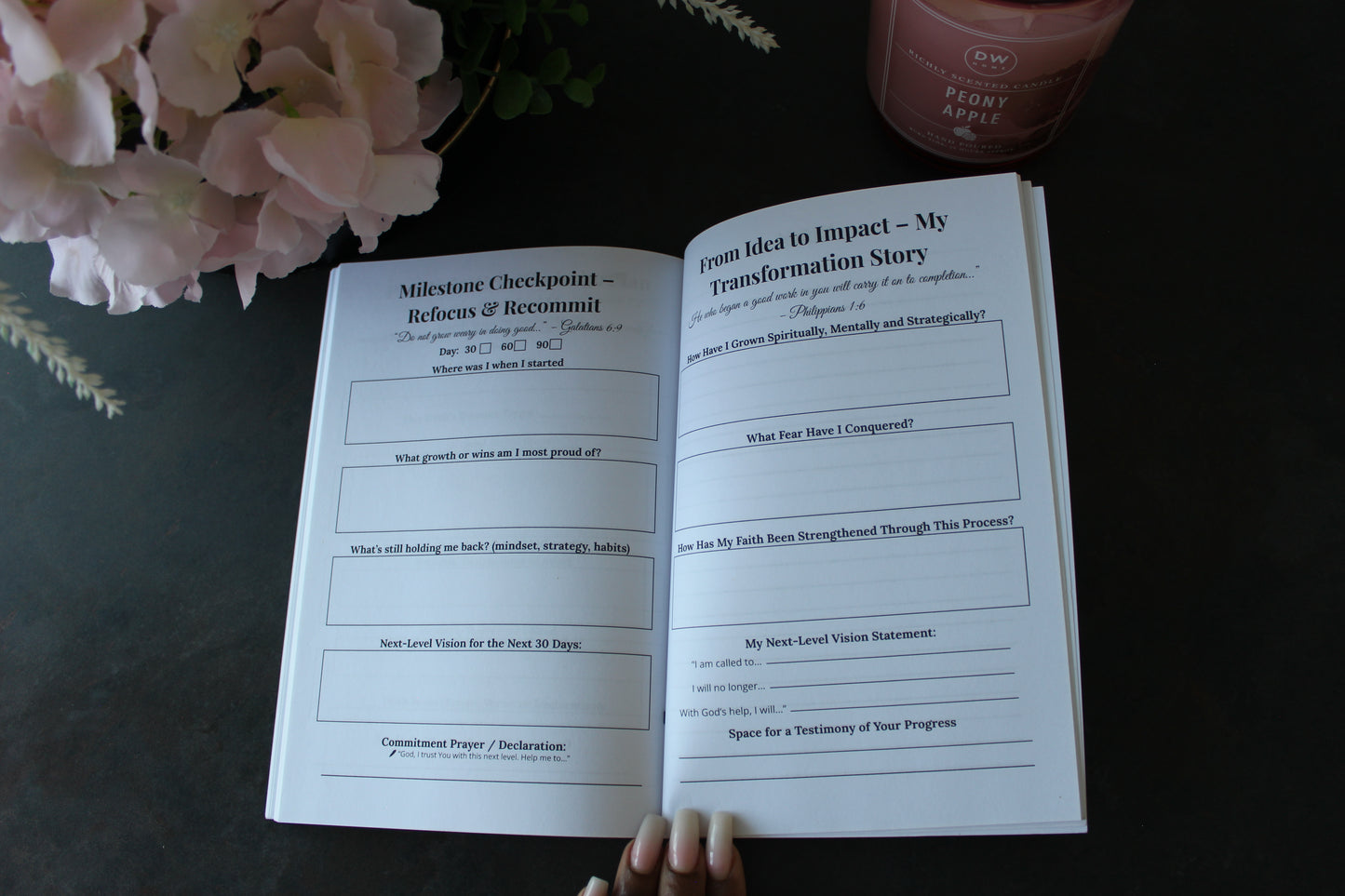 Purpose-to-Profit Action Planner (90-day business execution planner)