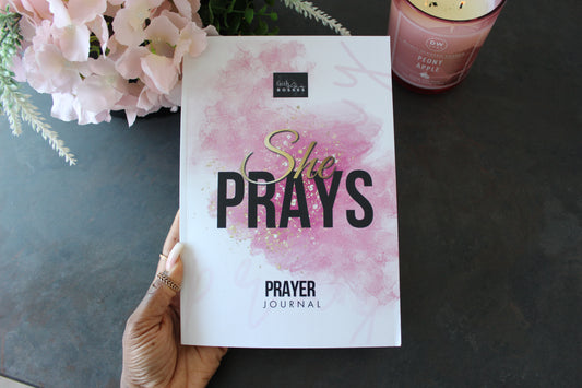 She Prays: A Guided Prayer Journal for Women of Faith