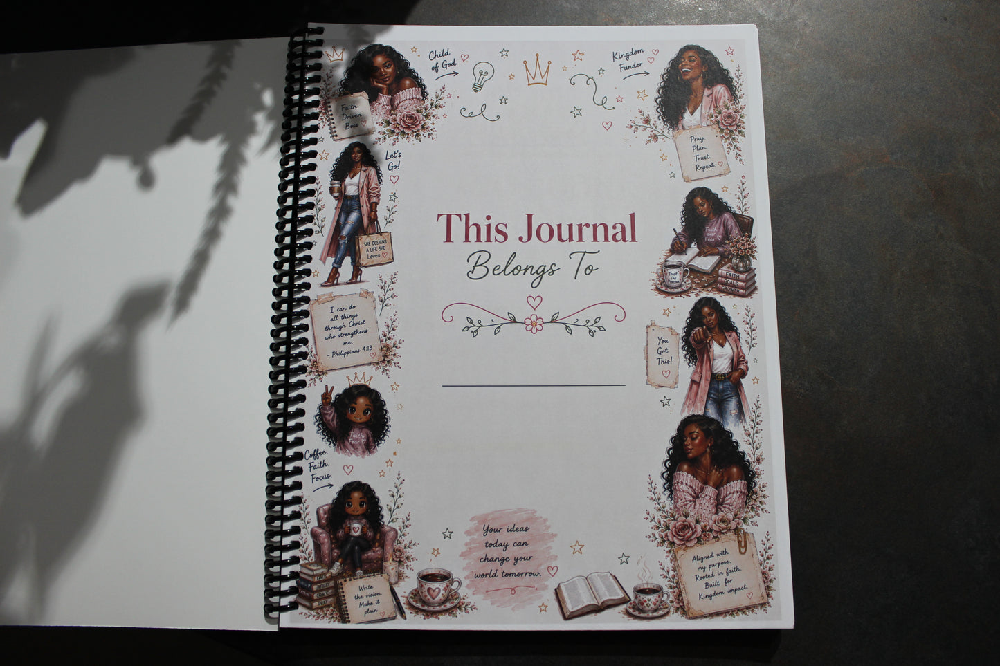 Daily Intentions & Goals Planner for Women