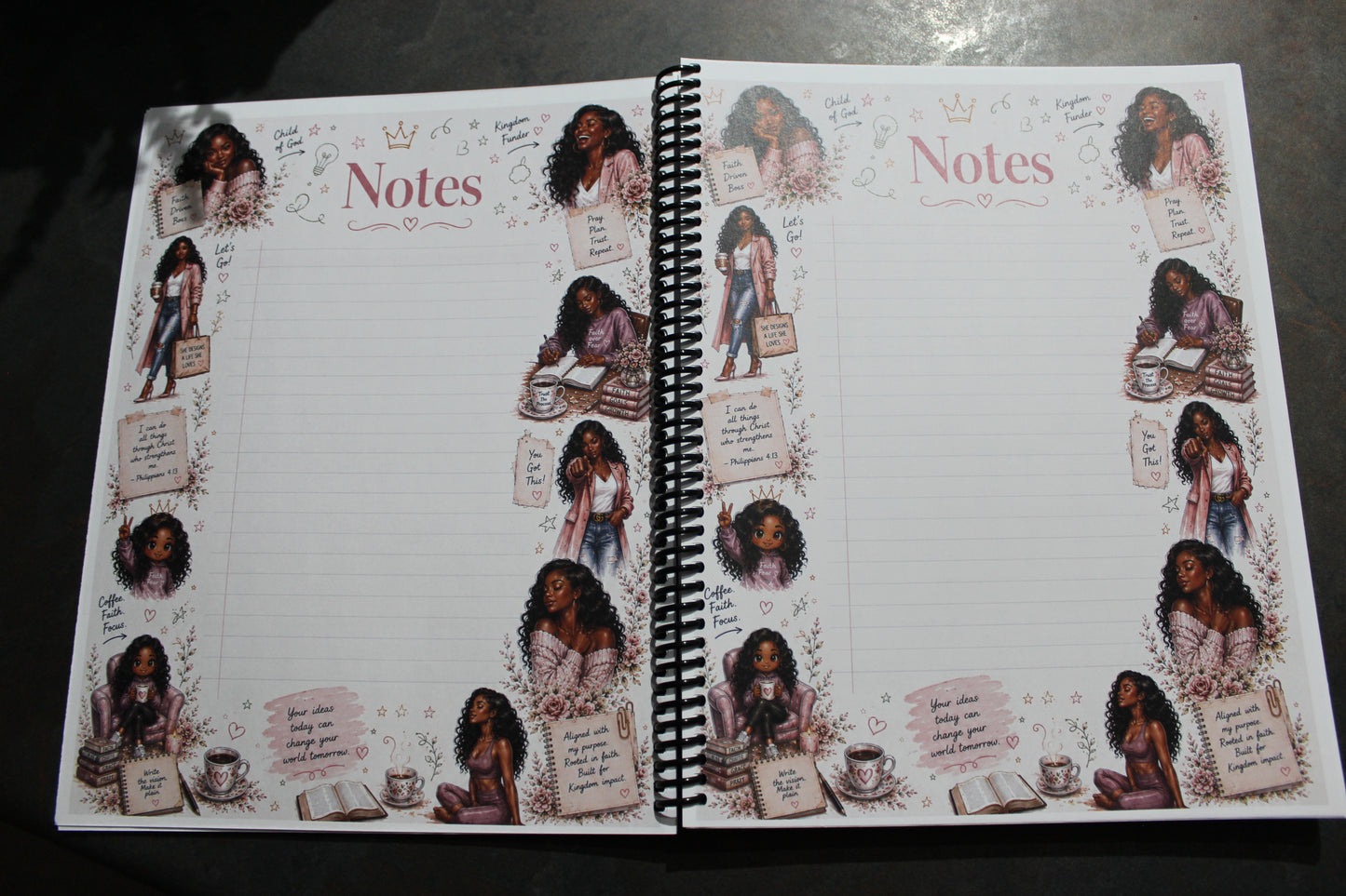 Daily Intentions & Goals Planner for Women